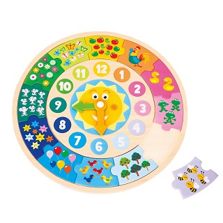 Puzzel klok